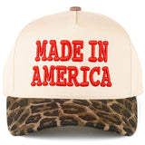 C.C. Made In America Leopard Hat