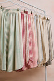 Floral Eyelet Wide Leg Pant
