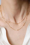 Layered Bead Necklace