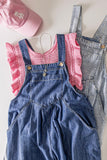 Chambray Wide Leg Jumpsuit