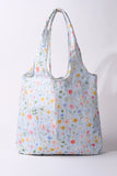 Large Organic Floral Shoulder Bag