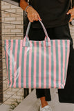 Striped Tote Bag