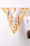 Floral Print Bandana Scarf
