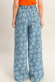 Floral Wide Leg Pant