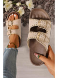Retro Buckle Sandal