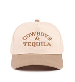 Cowboys & Tequila Two Tone Canvas Cotton Cap