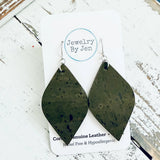 Diva Earring: Olive Cork