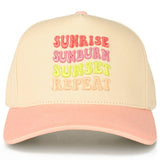 C.C. Sunrise Sunburn Sunset Repeat Hat