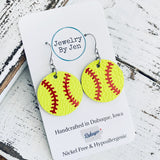 Softball Earring: Medium