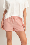 Striped Drawstring Short
