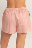 Striped Drawstring Short