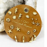 All About Beach Theme Earrings