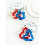Star Usa Theme Cord Hair Tie Set