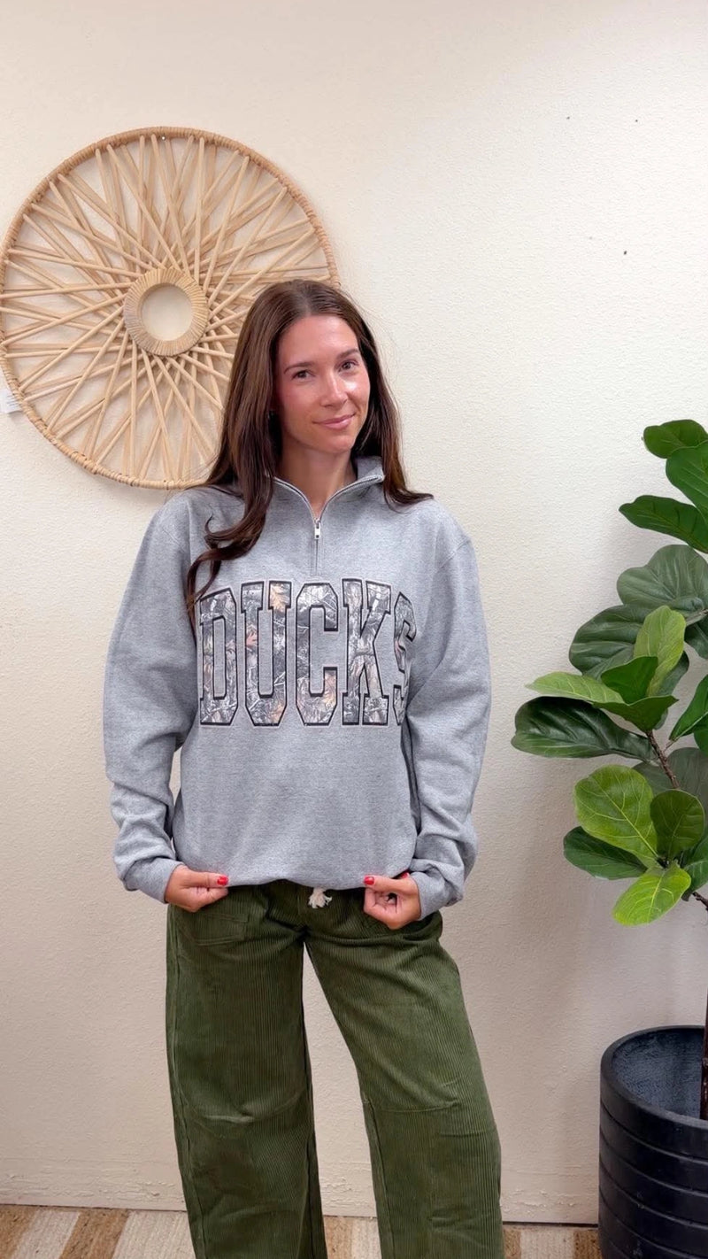 Ducks Quarter Zip