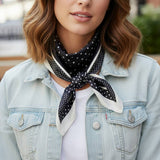 Polka Dot Bandana Scarf