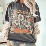 Boho Fall Floral Tee