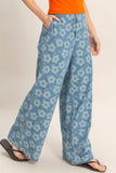 Floral Wide Leg Pant